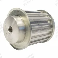 DAYTON Timing Pulley: Trapezoidal, Plain, For T10 Timing Belt Section, For 50 mm Belt Wd, 18 Teeth (MPN 66T10/18-2). Key specifications — Brand: DAYTON; Tooth Profile: Trapezoidal; Finish: Plain.