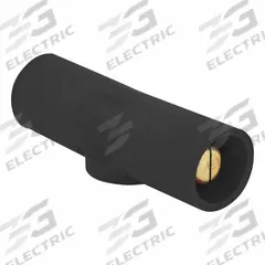 Gender Reversing Connector: Male-Male, Black, 600V AC/600V DC, 400 A, 16 Series (MPN 16A25-UE). Key specifications — Brand: LEVITON.