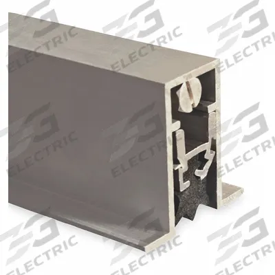 PEMKO Automatic Door Bottom: Aluminum, 36 in Lg, 7/8 in Wd - Automatic Door Bottoms