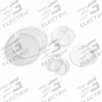 Petri Dish: 150 mm Dia, 15 mm Overall Ht, No Surface Treatment, Lid, Polystyrene, Sterile, Clear (MPN K1001-PK/180). Key specifications — Includes: Lid; Material: Polystyrene; Brand: UNITED SCIENTIFIC SUPPLIES INC; Surface Type: No Surface Treatment.