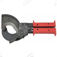 KLEIN TOOLS Ratchet Cable Cutter: Plastic Handle, Center, For 2 1/16 in Max Dia Data Cable (MPN 63601). Key specifications — attr324789: KLEIN TOOLS; attr308384: Center; attr308389: Plastic; attr308391: 1000 MCM (Aluminum).