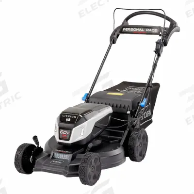 TORO Cordless Lawn Mower: Bag/Mulch Discharge Location, Single Speed Settings - Battery-Powered Lawn Mowers