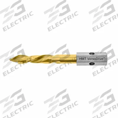 HOLEMAKER TECHNOLOGY Drill Bit: 8 mm, 135° TurboTip Point, TiN-Coated HSS - VersaDrive TurboTip Impact Drill Bits
