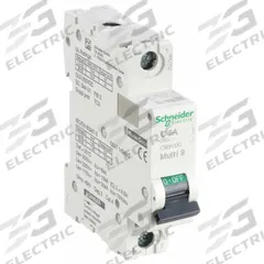 SCHNEIDER IEC Supplementary Protector: 5 A Amps, 250V DC, 5kA at 250V DC, Lug, C60H-DC, C (MPN MGN61505). Key specifications — Brand: SCHNEIDER; Terminal Connection: Lug; DC Voltage Rating: 250V DC; Max. AIR Rating: 5kA at 250V DC; Series: C60H-DC; AC Voltage Rating: Not Rated; Curve Type: C.