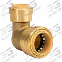 APPROVED VENDOR Reducing Elbow: 1 in OD x 3/4 in OD Size, Push-to-Connect x Push-to-Connect, Brass (MPN LF8343R). Key specifications — Brand: APPROVED VENDOR.