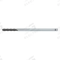OSG Ball End Mill: Carbide, Diamond Coated, 4 Flute, 3/16" Mill Dia, 3/4" LOC, 4" OAL (MPN 72310716)