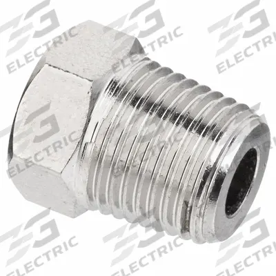 APPROVED VENDOR Plug: Hex Drive Solid Plug, 1/4 in, NPTF Threaded, Class 1000 - Nickel-Plated Threaded High-Pressure Pipe Fittings