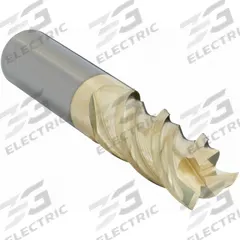 APPROVED VENDOR Square End Mill: Carbide, ZrN Coated, 3 Flute, 5/8" Mill Dia, 2-1/2" LOC, 5" OAL (MPN 273-622500D)