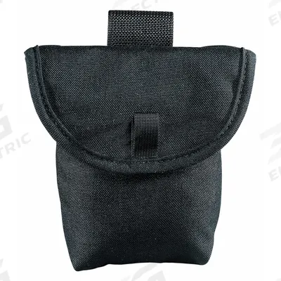KLEIN TOOLS Tool Pouch: For 2 1/4 in Belt Wd - Max, 1 Pockets, Black - Nylon Tool Pouches