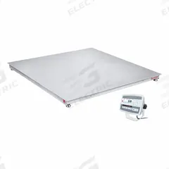 OHAUS Floor Scale: 5,000 lb Wt Capacity - Imperial, 1 lb/0.5 kg Readability, Floor Scale (MPN i-DF52XW5000C1L). Key specifications — Weighing Units: lb; Platform Material: Stainless Steel; Connection Ports: RS-485; Brand: OHAUS; Series: Defender™ 5000; Readability: 1 lb/0.5 kg.
