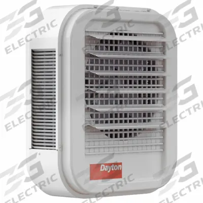 Dayton Electric Wall & Ceiling Unit Heater: 208/240 V AC, 3-Phase - Standard Suspended Electric Wall & Ceiling Unit Heaters