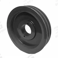 APPROVED VENDOR V-Belt Sheave: 2AK56H, 2 Groove, 5.45 in OD, Bushed Bore, H/QT, Cast Iron. Key specifications — attr1318293: 2AK56H.