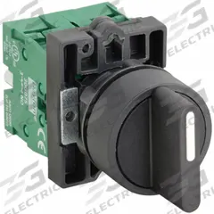 DAYTON Selector Switch: 22 mm Panel Mounting Size, 3 Positions, Short Lever, 2NO, Non-Metallic (MPN 30G260). Key specifications — AC Contact Rating: 10 A @ 600 V; Action: Momentary/Maintained/Momentary; Cam: No Cam Included; DC Contact Rating: 2.5 A @ 600 V; Operator Head Material: Plastic; Operator Head Type: Short-Handled Knob; Operator Illumination: Non-Illuminated; Switch Function @ 1st Position: On.