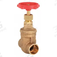 MILWAUKEE VALVE Gate Valve: 1 in, Bronze, Non-Rising, Sweat x Sweat, 200 psi Max. Pressure (CWP) (MPN 115 1). Key specifications — Wedge Material: Bronze; Brand: MILWAUKEE VALVE; Bonnet Material: Bronze.