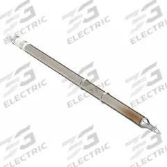 HAKKO Soldering Tip: T15 Series, Conical, 0.6 mm W, 16.5 mm Lg (MPN T15-SB03). Key specifications — Brand: HAKKO; Compatible Handpiece Manufacturer Model Number: FM-2028; Manufacturer Part Number: T15-SB03.