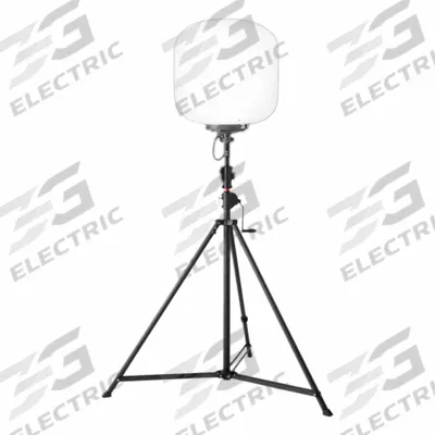 VOLTERREX Tripod Balloon Light Kit: LED, 102,000 lm Max Brightness, 12 ft Max Ht - Corded Tripod Balloon Lights