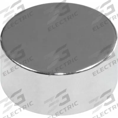 MAG-MATE Rare Earth Magnet: Neodymium, 15/16 in Outside Dia, 0.5 in Thick, Disc Magnet - Disc Rare Earth Magnets