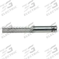OSG Solid Router Bit: Diamond Cut, Plain End, 1/4" Cut Dia, 1" LOC (MPN 641-2501)