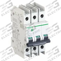 SCHNEIDER ELECTRIC IEC Miniature Circuit Breaker: 15 A Amps, 14kA at 120/240V AC, Screw Clamp, D (MPN M9F43315). Key specifications — DC Voltage Rating: Not Rated; Max. AIR Rating: 14kA at 120/240V AC; Terminal Connection: Screw Clamp; Brand: SCHNEIDER.