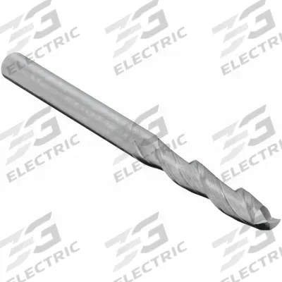 OSG Square End Mill: Carbide, 2 Flute, 6 mm Mill Dia, 38 mm LOC, 102 mm OAL (MPN 482-2362) - General Purpose Carbide Square End Mills