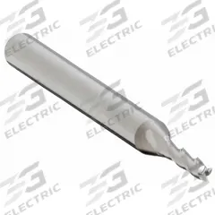 APPROVED VENDOR Square End Mill: Carbide, 3 Flute, 1/16" Mill Dia, 1/4" LOC, 1-1/2" OAL (MPN 205-001030)