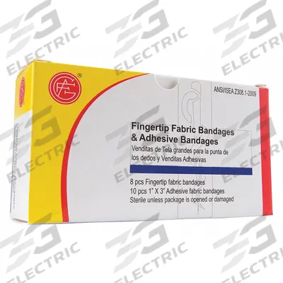 APPROVED VENDOR Adhesive Bandage: Strip Bandages, 1 in Wd, 3 in Lg, Not Metal Detectable