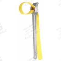 RIDGID Strap Wrench: For 5 1/2 in Outside Dia, 18 in Handle Lg, 1 3/4 in Strap Wd, Nylon, Aluminum (MPN 31370). Key specifications — attr309961: Nylon; attr309982: Aluminum; attr324946: RIDGID.