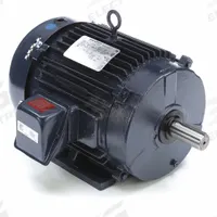 MARATHON MOTORS General Purpose Motor: Rigid Base Mount, Totally Enclosed Fan Cooled, 10 hp, 575V AC (MPN 215TTFCD6030). Key specifications — Brand: MARATHON MOTORS; Nameplate Voltage @ 60 Hz: 575V AC; Full Load Current @ 60 Hz: 10.0 A; Nameplate RPM @ 60 Hz: 1,762 RPM; Motor Enclosure: TEFC.