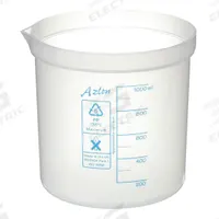 APPROVED VENDOR Square Ratio Beaker: Low Form, Printed Graduation, Polypropylene, Translucent (MPN 522085-1000). Key specifications — Clarity: Translucent; Graduation Style: Printed; Body Color: Colorless; Brand: APPROVED VENDOR; Product Type: Beaker; Includes Graduations: Yes; Beaker Type: Low Form.