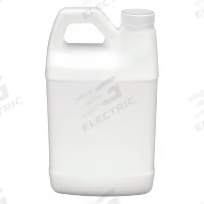 APPROVED VENDOR Jug: 480 mL, 16 fl oz, HDPE, 50 mm x 105 mm x 150 mm, Screw On Cap, White - Rectangular Jugs with Molded Side Handle