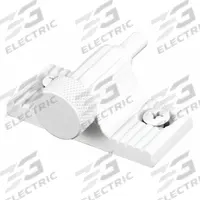PRIME-LINE Sliding Door Lock: 2 in Lg, 2 in Wd, 1 in Ht (MPN U 9850). Key specifications — Product Type: Sliding Door Lock; Brand: PRIME-LINE.