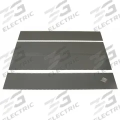 EDSAL Panel Kit: 85 in x 36 in, 24 ga, Steel, Gray (MPN 1W802N). Key specifications — Material: Steel; Color: Gray; Brand: EDSAL.