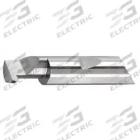 MICRO 100 Grooving Tool: 0.5000 in Shank Dia., Right Hand, 3.000 in Overall Lg (MPN QFR-093-24)