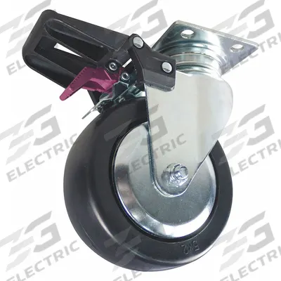 WESTWARD Replacement Caster: Repl Caster, Black - Casters & Sets