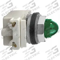 SCHNEIDER Illuminated Push Button: Illuminated, Flush Profile, Non-Metallic, 30 mm, SPDT (MPN 9001SK1L1RH13). Key specifications — Brand: SCHNEIDER; Action: Momentary; Series: 9001SK; Push Button Material Type: Non-Metallic.