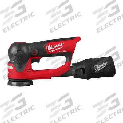 MILWAUKEE Sander: M12, Bare Tool, 3 in Dia, Random Orbital, Hook and Loop, 3/32 in Orbit - Milwaukee Cordless Disc Sanders