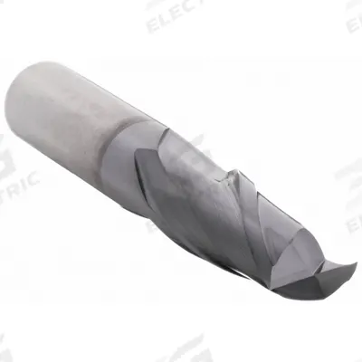 WIDIA HANITA Square End Mill: Carbide, TiAlN Coated, 2 Flute, 9/16" Mill Dia, 3/4" LOC - General Purpose Carbide Square End Mills