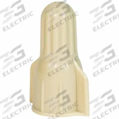 3M Twist-On Wire Connectors: Tan, Wire Sizes 22 AWG – 8 AWG, 600 V, 100, PK (MPN SG-T POUCH). Key specifications — Brand: 3M; Maximum Wire Combination: (3) 10 AWG; Manufacturer Part Number: SG-T POUCH; Minimum Wire Combination: (6) 22 AWG.