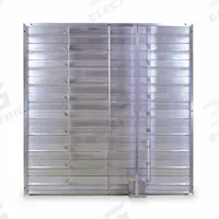 57"H-W 12.8"L Squ Alu Mtrzd Cntrl Dampr: 12 3/4 in L, 57 in H, 57 in W, 1 1/2 in Flange Wd, Aluminum (MPN 3C188). Key specifications — Nameplate Voltage: 24V DC; 240V AC; Blade Type: Flat Blade; Brand: DAYTON; Maximum Air Velocity: 3500 fpm; Switch Action: Normally Open.