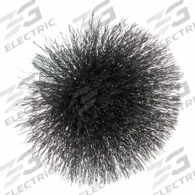 APPROVED VENDOR End Brush: Crimped Steel, 3 in Dia, 0.008 in Fill Dia - Light-Cleaning Brushes for Carbon Steel