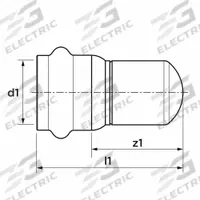 APOLLO Crimp Fitting Cap: 1 in Pipe Size, Press-fit, HNBR, SmartPress, 500 psi Max Op Pressure (MPN 123456921). Key specifications — Brand: APOLLO; Series: SmartPress.