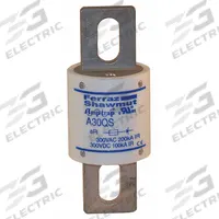 Semiconductor Fuse: A30QS Series, Fast-Acting, 700 A, 300 V AC, 300 V DC DC Volt Rating (MPN A30QS700-4). Key specifications — Series: A30QS; Brand: MERSEN; Voltage Type: AC/DC.