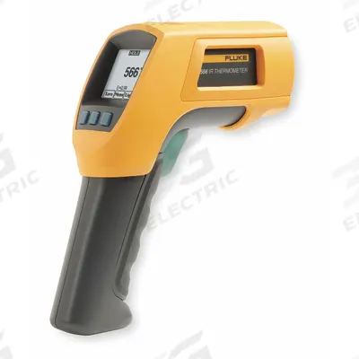 FLUKE Infrared Thermometer: Fluke-566/NIST, Included, Avg/Difference/Max Temp/Min Temp - Standard Infrared Thermometers