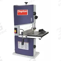 DAYTON Band Saw: Vertical, 120V AC, 9 1/2 in Throat Dp - Vertical, 2,900 SFPM, 0° to 45°, 1 Phase (MPN 400H57). Key specifications — attr313141: 2,900 SFPM; attr313142: 0° to 45°; attr313144: 1; attr313145: Vertical; attr325087: DAYTON.