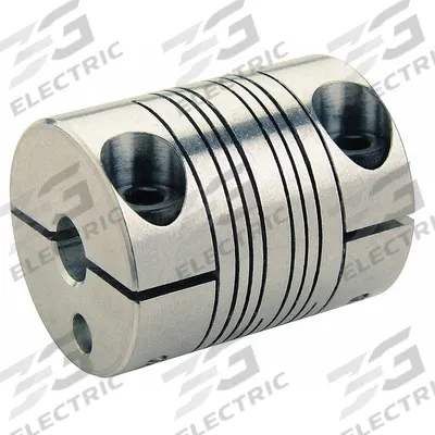 RULAND MANUFACTURING Motion Control Coupling: 3° Angular Misalignment, 10 mm Bore Dia 1, Clamp On - High-Precision Clamp-On Beam Shaft Couplings