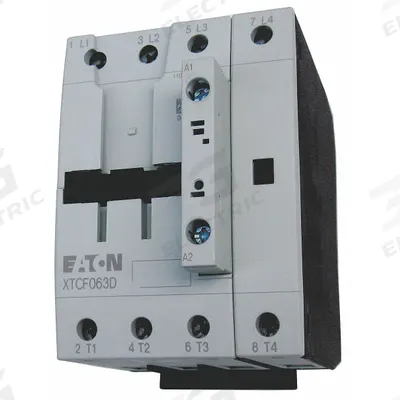 EATON Magnetic Contactor: Non-Reversing, 4 Poles, 4NO Contacts, 50 A - Non-Reversing IEC Contactors