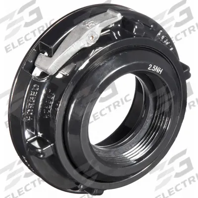 MOON AMERICAN Fire Hose Adapter: 2 1/2 in_4 in Compatible Pipe Size, NH x Storz, Straight - Aluminum Rigid Fire Hydrant & Standpipe Adapters