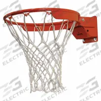 SPALDING Basketball Rim: Continuous Ram Horn Net System/Flex Breakaway Rim Differentiation, Std Net (MPN 411-506). Key specifications — attr985526: SPALDING; attr985545: 48 and 42 in Backboards; attr985544: Flex Breakaway Rim Differentiation; attr985546: Standard Net; attr1031786: Basketball Rim.