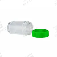 APPROVED VENDOR 20 mL Vials with Caps: Sample, PPCO, 20 mL, Green, 28 mm Body Dia, Non-Sterile (MPN 2403519G80E1). Key specifications — Neck Size: 28 mm; Self-Standing: Self-Standing; Closure Color: Green; Brand: APPROVED VENDOR; Vial Type: Sample; Body Color: Natural; Includes Closure: Yes; Bottom Shape: Round.