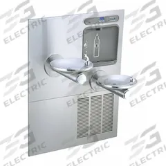 ELKAY Bottle Fill Station,Rfrigeratd,Filtrd,SS: In-Wall, Push Button/Touchless Sensor, Silver (MPN LZWS-LRPBM28K). Key specifications — Brand: ELKAY; Housing Material: Stainless Steel; Housing Finish: Stainless; Housing Color: Silver.